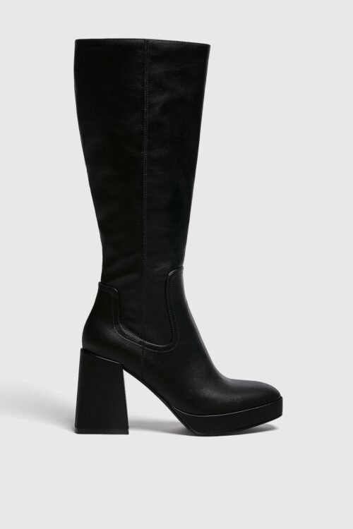 Knee-High Heeled Boots